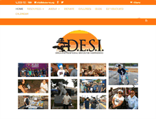 Tablet Screenshot of desiserve.org